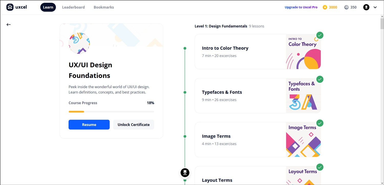 Learning UI Design Online Free - My Experience With Uxcel